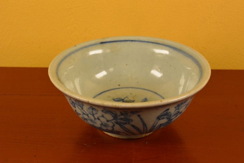 Porzellan Schale aus China Blumen 2