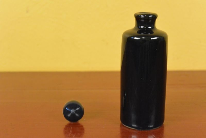 Porzellan Schnupftabakflasche Chinesische blau 2 5