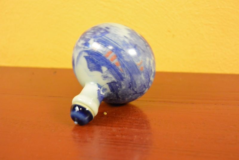 Porzellan Schnupftabakflasche chinesische Landschaft 4 4