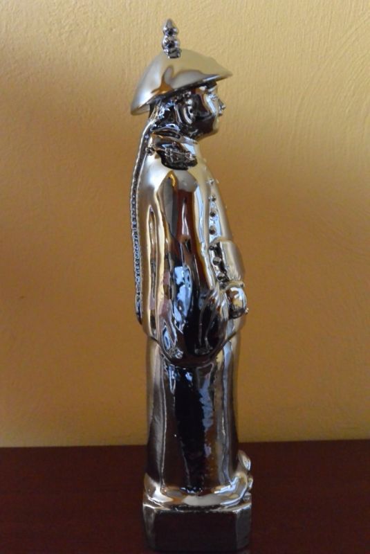 Porzellan Statuen aus China Junge Mandarin / silber 5