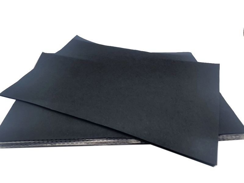 Pouch of 20 sheets for calligraphy A4 format - Black - Quality A+ 2