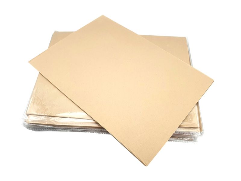 Pouch of 20 sheets for calligraphy A4 format - Brown - Quality A+ 1