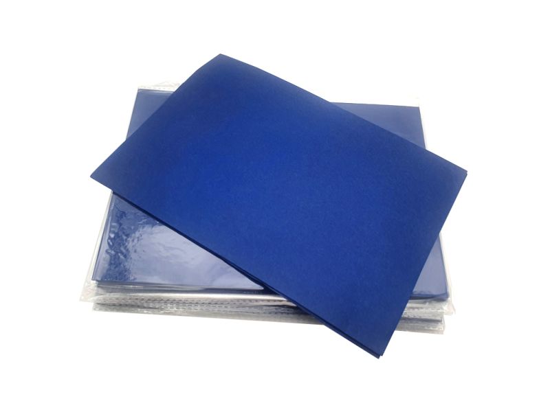 Pouch of 20 sheets for calligraphy A4 format - Navy blue - Quality A+ 2
