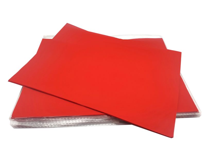 Pouch of 20 sheets for calligraphy A4 format - Red - Quality A+ 1