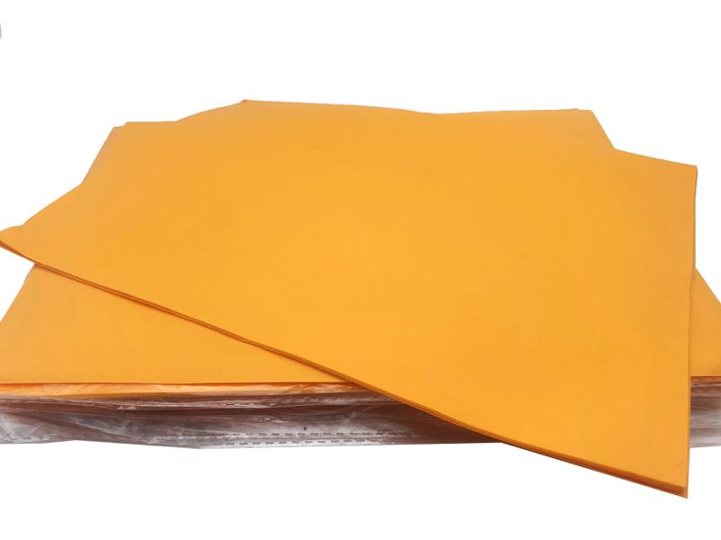 Pouch of 20 sheets for calligraphy A4 format - Yellow - Quality A+ 2