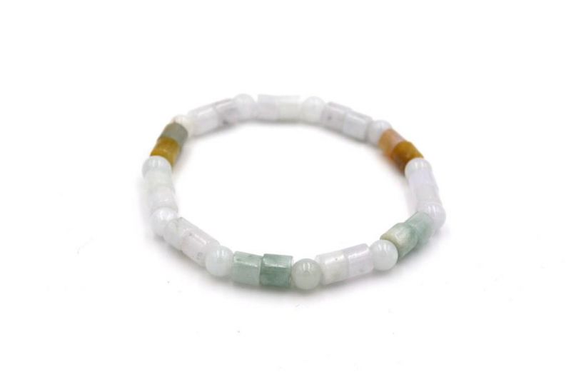 Pulsera de 33 Jade Perlas 2