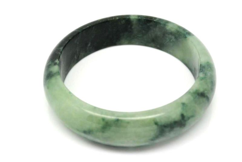 Pulsera Jade Verde y blanco 4