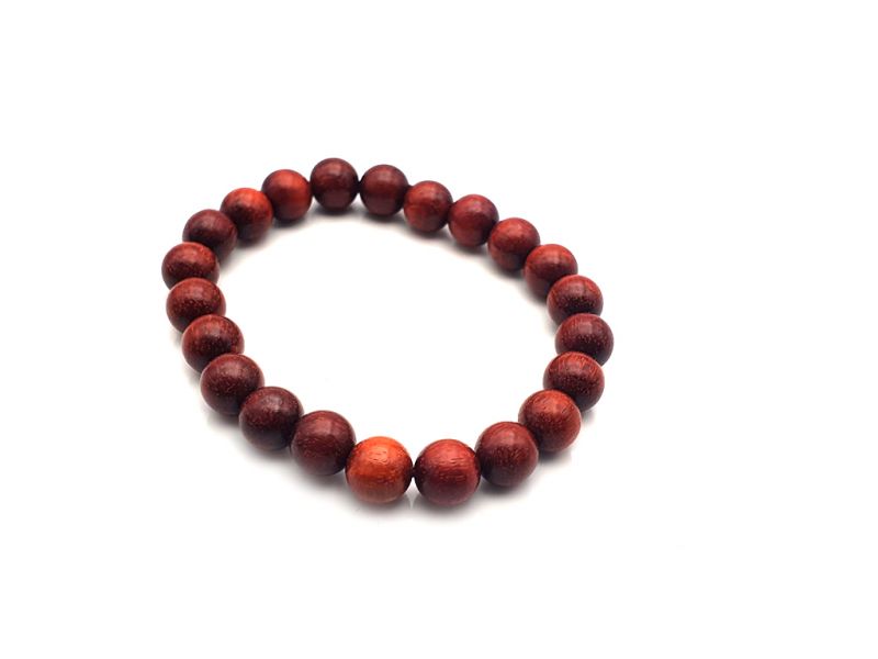 Pulsera Tibetana Yapa mala en madera - 100% natural - 8mm - sándalo de sangre 2