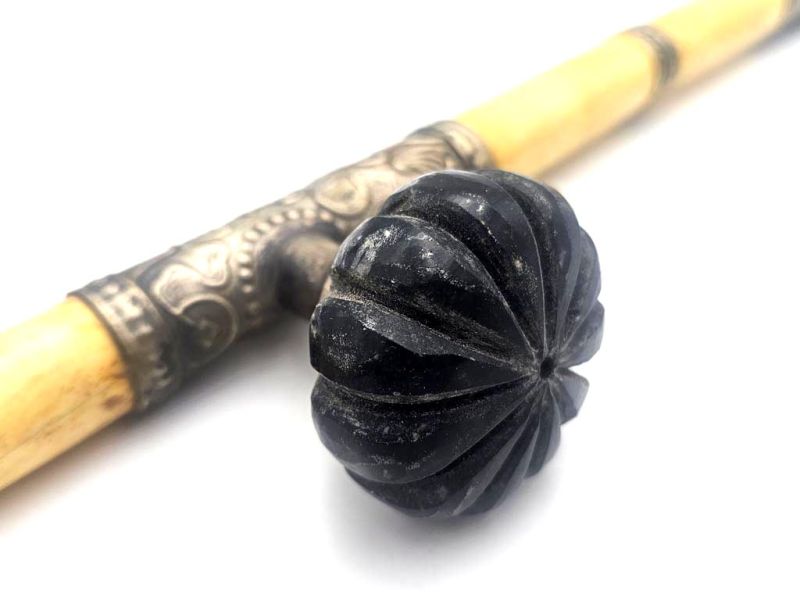 Qing‑Style Chinese Opium Pipe – 30Year‑Old Reproduction - White / Ivory 4