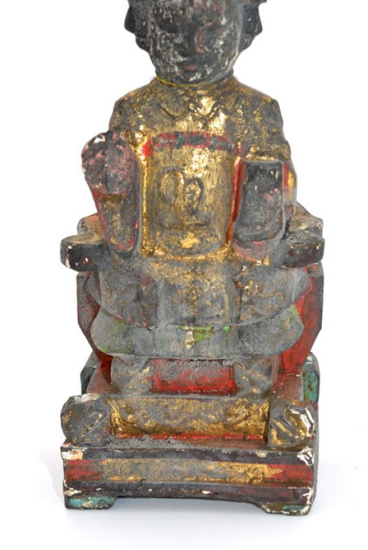 Reproducción antigua - Pequeña Estatua china - Mandarin 3