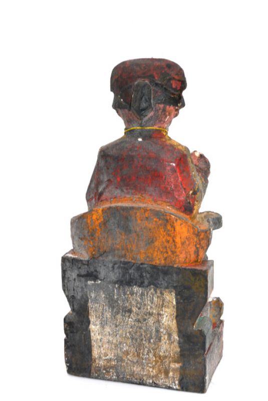 Reproducción antigua - Pequeña Estatua china - Mandarin 5