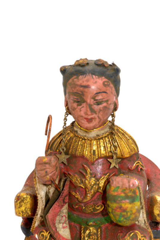Reproducción antigua - Pequeña Estatua china - Young Empress 2