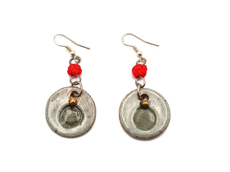 Road to India Ceramic Earrings 3