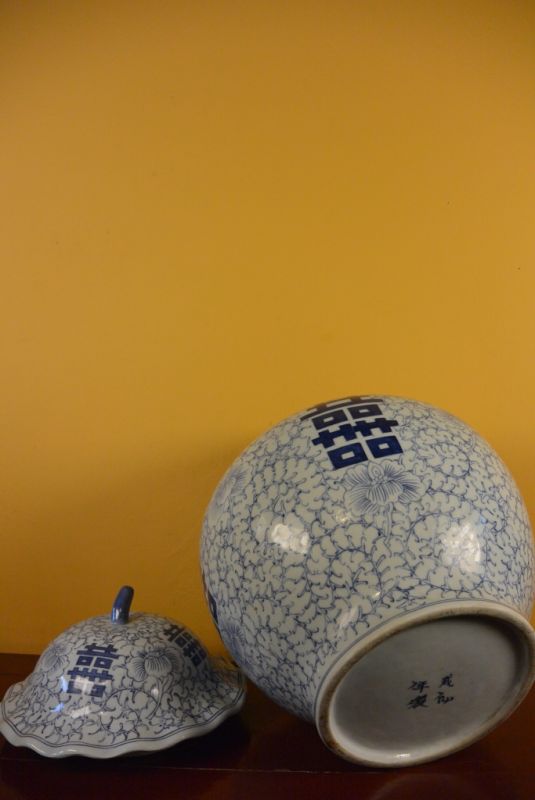 Sehr groß Chinesische Porzellan Töpfe 5
