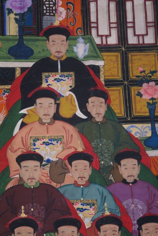 Sehr Große Ahnenbilder Qing Dynastie 4