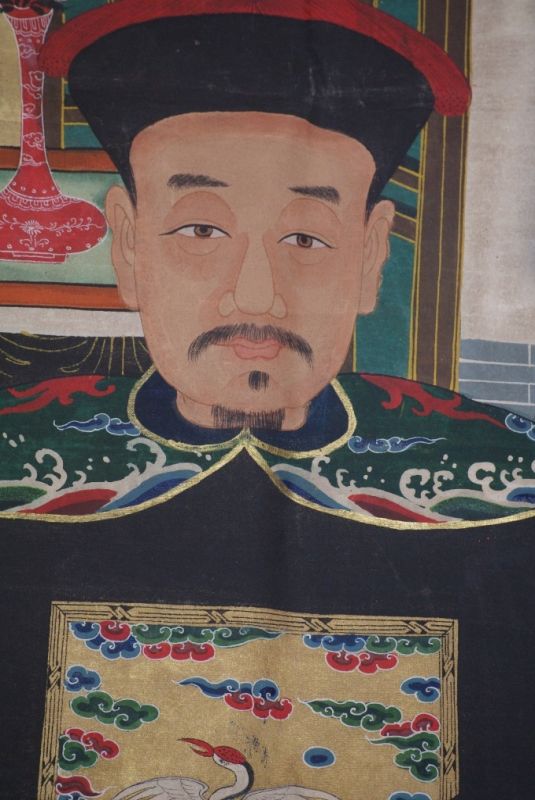 Sehr Grosse Chinesische Ahnenbilder - 2 Personen 5
