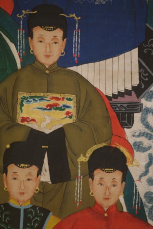 Sehr Grosse Chinesische Ahnenbilder XX Personen 5