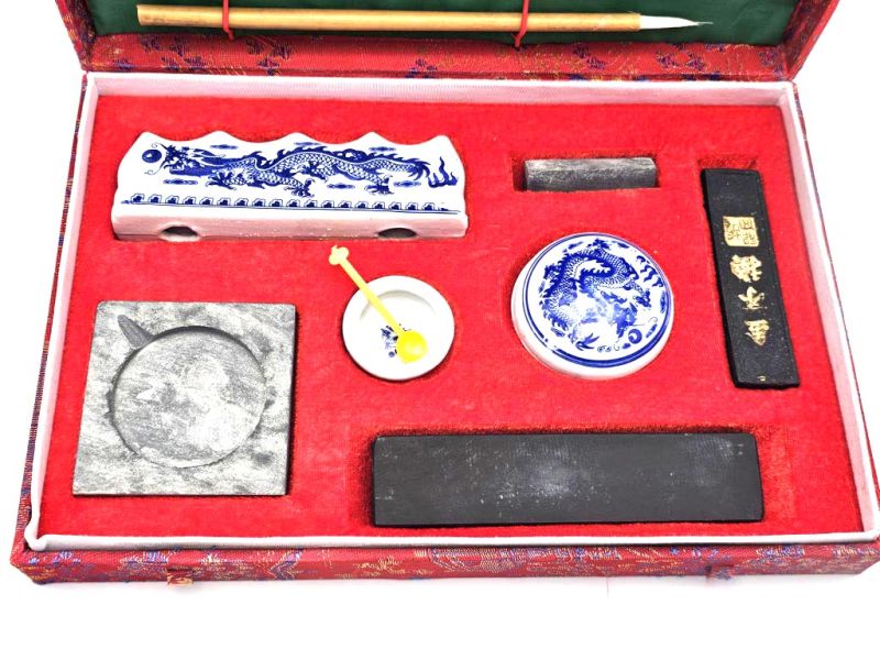 Set de caligrafía china – Kit intermedio 7 pinceles 3