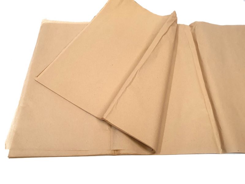 Set mit 70 Reispapierblättern für die Kalligraphie - Training - Braun 3