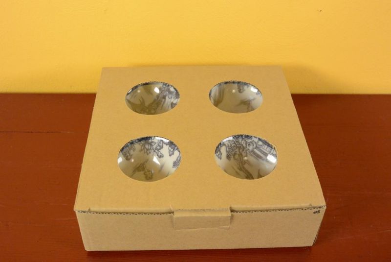 Set mit 8 kleinen Schalen Porzellan - Chinesische Landschaft 5