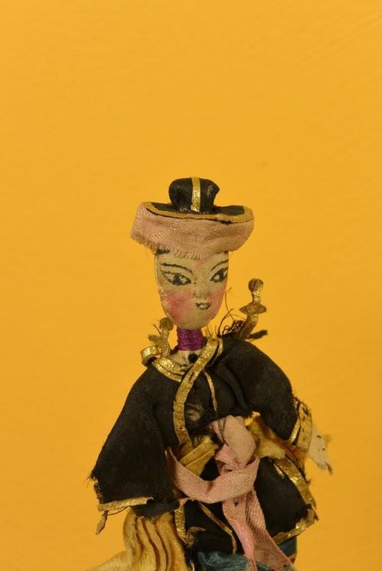 Shanxi alte Stickerei Man Qing-Dynastie 3