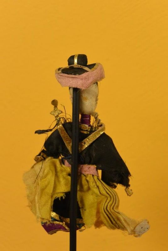 Shanxi alte Stickerei Man Qing-Dynastie 4