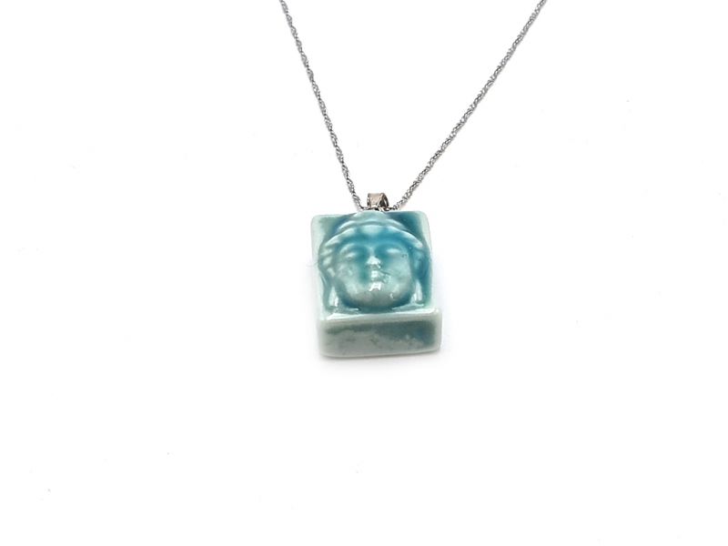 Silver Necklace with Buddha Pendant 3