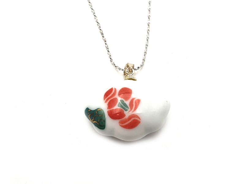 Silver Pendant with Japonese Pendant 1