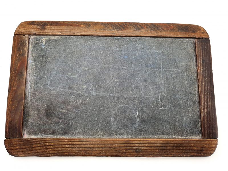Small Antique School Slate 1