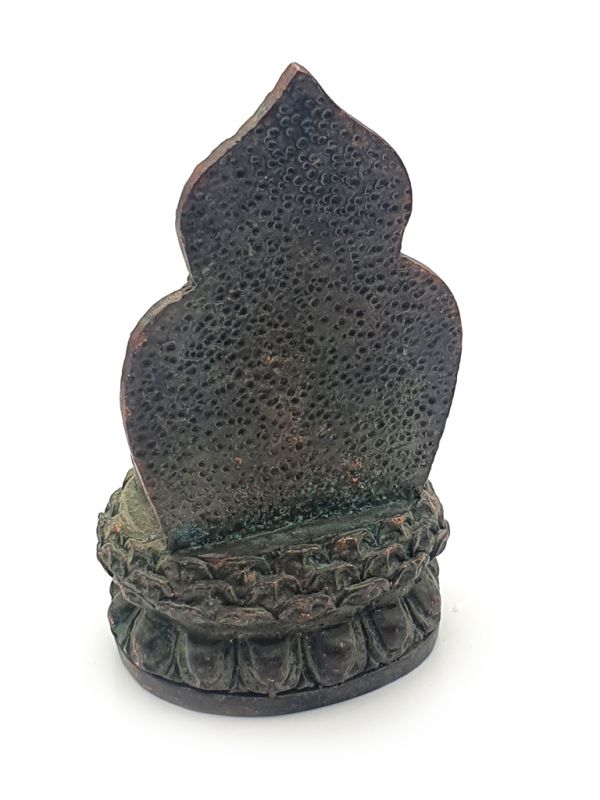 Click thumbnail to enlarge and hover over the picture to zoom Small Brass Statue - laughing buddha 3