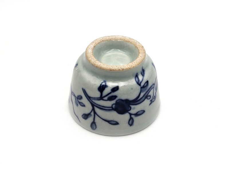 Small Chinese bowl or glass in porcelain Bird 3