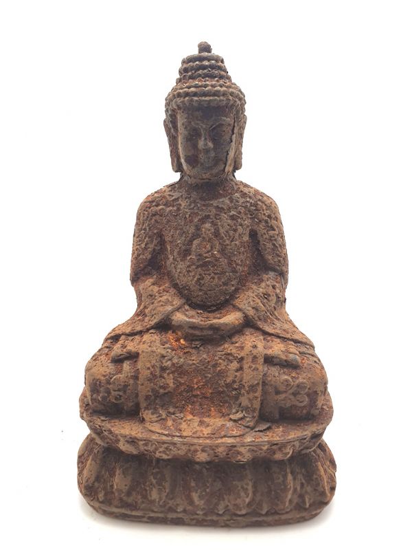 Small Chinese Buddha in metal 1