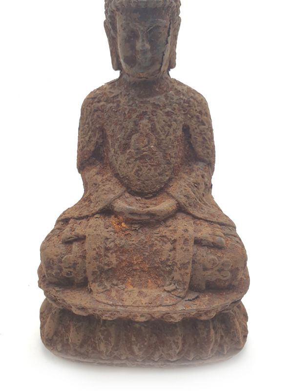 Small Chinese Buddha in metal 3