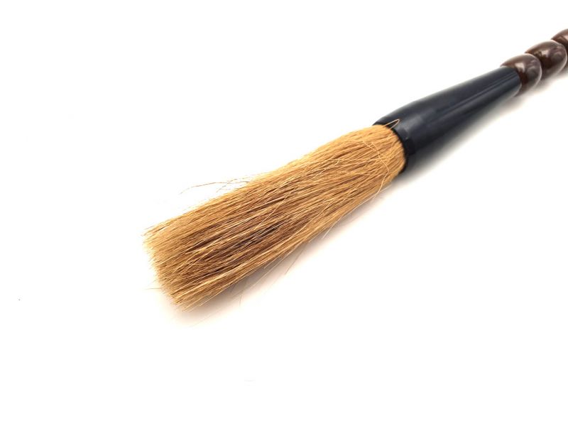 Small Chinese Calligraphy Brush Brown 3