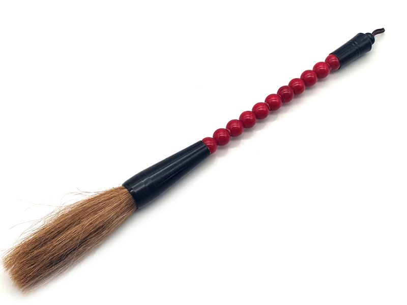 Small Chinese Calligraphy Brush Red balls 1