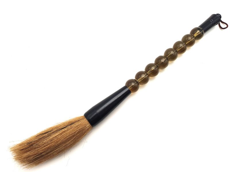 Small Chinese Calligraphy Brush Smoked transparent 1