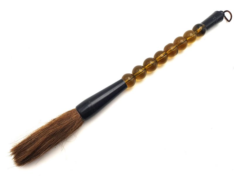 Small Chinese Calligraphy Brush Transparent orange 1