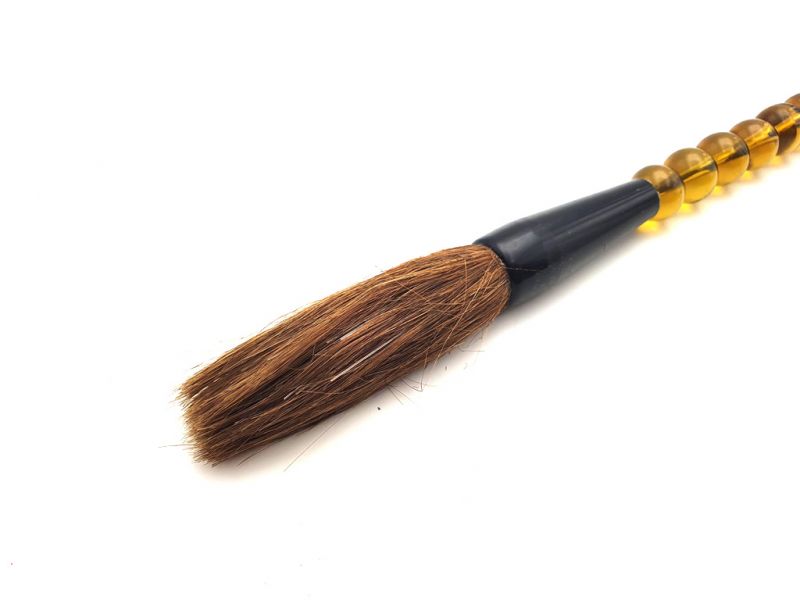 Small Chinese Calligraphy Brush Transparent orange 3
