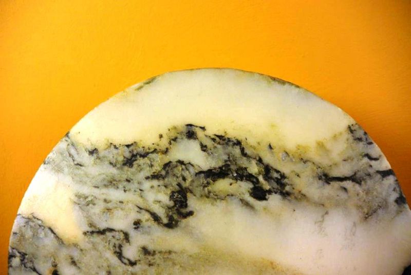 Small Chinese Dali Dreamstone Painting on Marble Panel - Mountain 4 4