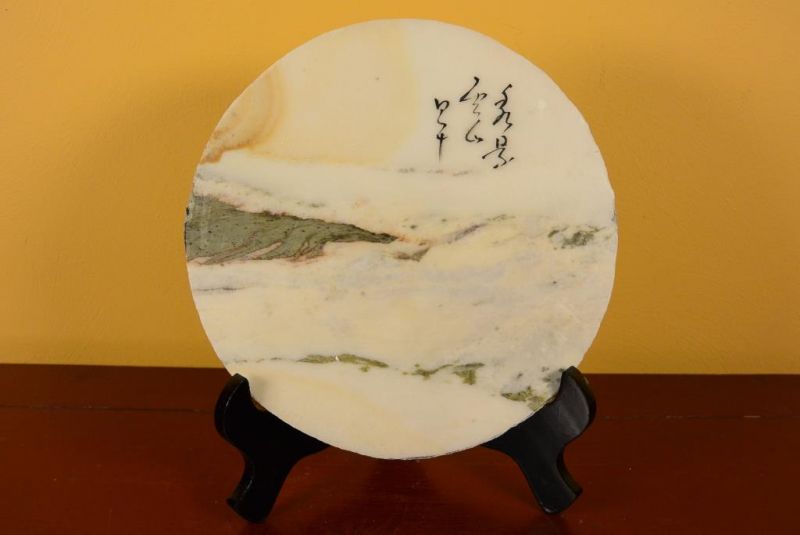 Small Chinese Marble Dreamstone Painting - Landscape 2 1