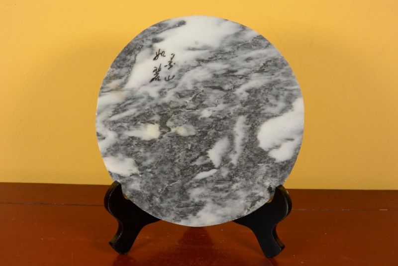 Small Chinese Marble Dreamstone Painting - Mountain 3 1
