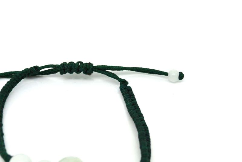 Small Jade Bracelet 5 Beads 2