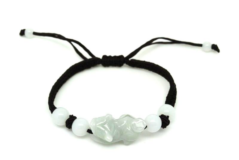 Small Jade Bracelet Guardian Lion 2 1