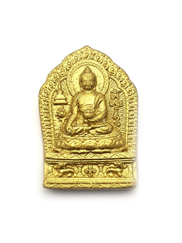 Small Tibetan Tsa Tsa - Sacred object - Buddha Amitabha Dhar 1