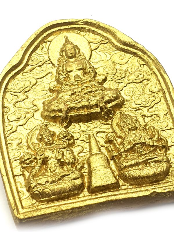 Small Tibetan Tsa Tsa - Sacred object - Zun Sheng Buddha - Māyā - White Tara 2