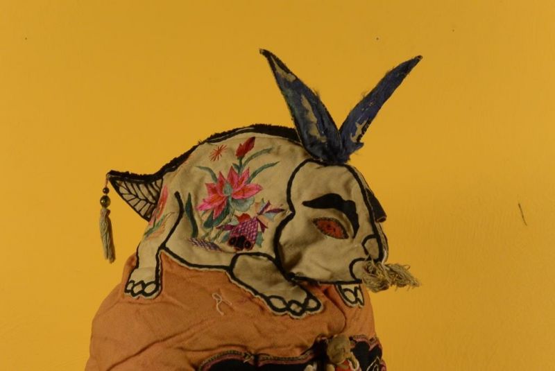 Sombrero viejo étnica Chino - Conejo 3