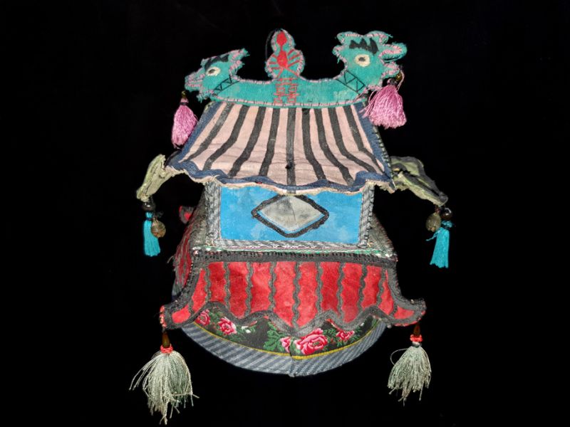 Sombrero viejo étnica Chino - Pagoda china 1