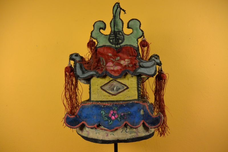 Sombrero viejo étnica Chino Pagoda china 5