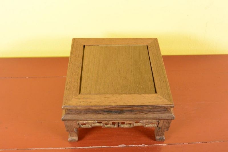 Soporte de madera - Mesa chino - 16x16x10 3