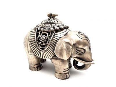 Statue chinoise en Métal Éléphant